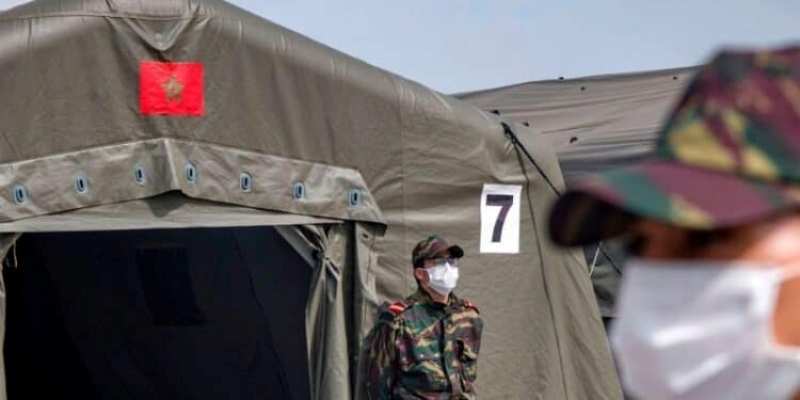 زلزال الحوز: القوات المسلحة الملكية تقيم مستشفى طبي جراحي ميداني بإقليم تارودانت